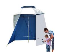 Generico Parapluie de pêche imperméable à l'eau Parapluie, UV Protection Sports Parapluie, Semi-Circular Fishing Parasol, Outdoor Sun Protection Umbrella, Lightweight Umbrella Tent, 5,04 mètres,