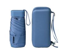 Genérico Parapluie de voyage - Tissu imperméable taille compacte et légère | Mini parapluie | Parapluie compact pour protection contre la pluie, les voyages à la plage, la randonnée et l'utilisation