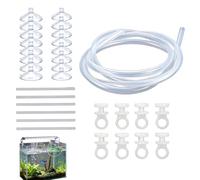 Genérico Parc flottant pour d'aquarium et d'aquarium, hauteur réglable, kit séparateur flore flottante pour aquarium Betta à la maison, maintient les loin du filtre