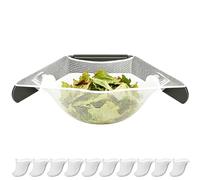 Generico Passoire d'angle pour évier, panier de vidange en | Filtre d'évier triangulaire pour restaurant, cuisine, buanderie, salle de bain, douche, salle à manger, appartement