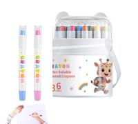 Generico Pastels Twist Pour - sturdy Durable Modern Portable, premium, Elegant 36 Pièces, Crayons Colorés Lisse Sûr Et | Multipurpose Outdoor Indoor Utility high-performance stylish