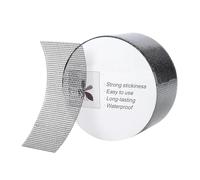 Genérico Patch adhésif universel puissant coupable solution rapide - Ruban en pour écran de fenêtre - Utilisation sur patio, boutique, balcon, tonnelle, véranda, terrasse vitrée