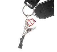 Generico Patriotic Keychain Travel Keepsake Wallet Pendant, Portable Backpack Charm | Souvenir Accessory Tourists Travelers Collectors Friends Family Women Men Vacation Birthday Gift