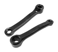 Generico Pédalier pour vélo de montagne | 2 pièces groupe couronnes pour vélo de montagne - 127 mm de rechange pour chemin long urbain piste d'entraînement vélo
