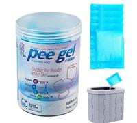 Genérico Pee Gel - Pack solidifiant | Absorbant de liquide pour toilettes : polymère haute absorption, vols en avion, randonnée, voyages en plein air