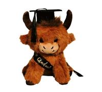 Generico Peluche Animal pour l'obtention du diplôme | vingt-cinq centimètres mignonne | en peluche rembourrée | Destiné aux femmes et aux hommes Fête de l'obtention du diplôme de l'école