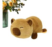 Generico Peluche Capybara | Figurine en peluche douce Capybara Abeille pour femmes, compagnon pour dormir, coussin décoratif pour étagère de table chambre d'enfant salon chambre à coucher