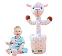 Genérico Peluche Danseuse - Animaux interactifs, chansons en Anglais | Jouet éducatif en Peluche pour, imite Les Sons, Bouge, Danse, Amusement, Apprentissage, Cadeau d'anniversaire Noël