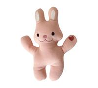 Genérico Peluche de lapin - en peluche douce et tendre | Animal décoratif de 20 cm, jouet réconfortant pour décoration de crèche et détail pour chaussettes de Noël