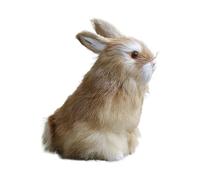 Generico Peluche de lapin, peluche lapin en peluche,Ornement de lapin de Pâques - Animaux en peluche de lapin Peluga Toys Ornement de décoration de Pâques pour l'anniversaire