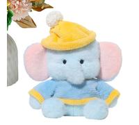 Genérico Peluche d'éléphant - décorative Douce et Confortable pour la Chambre - pour, Filles, bébés, Anniversaire, Noël, Maison, Bureau, Chambre