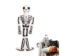 Generico Peluche d'Halloween | Squelette humain avec crâne doux, crâne doux décorations festives pour la maison de voiture, canapé, bureau, décoration de maison de voiture, canapé, lit, bureau