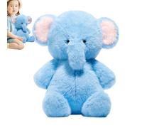 Genérico Peluche éléphant - Douce et Adorable d'accompagnement - Jouet en Peluche éléphant décoratif pour Table pour Filles Adolescentes Adultes étagère Chambre Salon