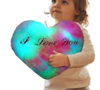 Generico Peluche en forme de lumière LED | 14,17 pouces I Love You câlin pour San, Noël, anniversaire, décoration de la maison, veilleuse, idée cadeau