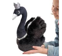 Generico Peluche - Peluche d'oie blanche, accessoire couronne, souple multi-usages | Solution de décoration de la maison de charme adaptée aux chambre à séjour cadeau de fête pel