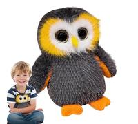 Generico Peluche Peluche Peluche Hibou - Mignon Hibou En Peluche Aux Gros Yeux | Décorations Confortables En Forme De Hibou En Peluche | Petits Animaux En Peluche Pour Divers Festivals Et Célébrations