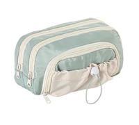 Genérico Pencil Pouch Cute, Pencil Holder Bag, Drawstring Pen Bag, Space Saving Waterproof Large Capacity Stationery Storage Organizer For Student Boys Teen Girls School Travel, Vert, Consulte la