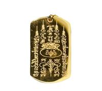 Generico Pendentif bouddhiste Amulette bouddhiste Bouddhism Écriture Pendentif | Bouddhism Écritures Collier Charm pour clés de voiture, pour porte-clés, Fare riferimento alla descrizione, Se référer