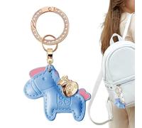 Generico Pendentif Cheval,Décoration Mignon Pour Le Nouvel An Chinois De 2026 - Porte-clés Pour L'Année Du Cheval,Pour Sacs À Dos De Voiture Bureau Voyage Adultes, bleu, riferimento alla