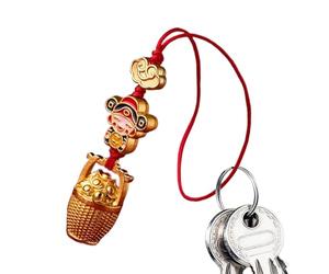 Genérico Pendentif - Fortune Charm, Key Decoration | Pospérité de la richesse et attraction, symbole d'énergie spirituelle pour les hommes qui recherchent le succès de l'argent avec le