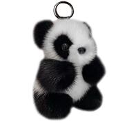 Generico Pendentif Panda, porte-clés Panda en peluche - Pendentif sac panda - pour sac enfant, ornements, pendentif sac à dos, pendentif clé en peluche pour famille, collègues