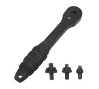 Generico Perceuse Chuck À Cliquet - Outil De Remplacement De Mandat | Double Tête Universelle, Pinces Multifonction Pour Outils Alimentation Perceuse, Adaptateur De Changement Rapide