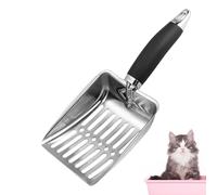 Genérico Pet Cat Litter Shovel - Scoop, chat Waste Scoop | Tamis avec poignée de préhension confortable, revêtement de anti-, larges fentes pour un nettoyage facile, outil hygiénique