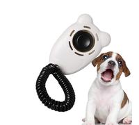 Genérico Pet Clicker for Dog Training, Behavioral Trainer Clicker, 1,77 x 2,76 x 0,79 pouces Puppy Positive Modification, Wrist-Strap, Lightweight Pet Supply, Dog, Cat, Bird, Horse Behavior Aid