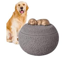 Genérico Pet Cremation Box - Urn Storage Boxes | Container Smooth Keepsakes Decorative Commemorative Puppy Memory Remembrance For Loss Cats Death Funeral