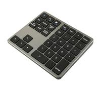 Genérico Petit clavier sans fil, clavier sans fil portable - Pavé numérique à 35 touches | Utilisez un numérique d'ordinateur pour écrire silencieusement et efficacement, un petit mécanicien