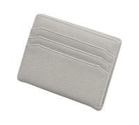 Genérico Petit portefeuille en cuir Bifold, gris, Voir description, Voir | Porte-cartes pour l'organisation de l'argent, des pièces et de l'argent pour les femmes lors de voyages d'affaires et