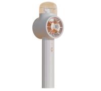 Genérico Petit ventilateur à main avec pulvérisateur | Rechargeable à 3 vitesses pour plage, camping, randonnée, pique-nique, bureau, voyage, extérieur, intérieur