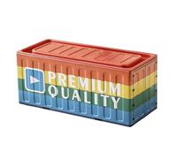 Generico Petite Boîte | Conteneur Portable Multifonctionnel en Fer Anti-Rouille | Conteneurs avec Couvercles | pour Filles Jeunes Adolescents Voyage Maison Fête Dortoir Appartement