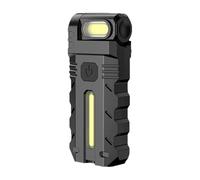Generico Petite lampe de poche LED - Torche Portable Rechargeable Mini Lumière Lumineuse | Flason Étanche Magnétique | Auteurs De Survie Pour La Réparation De Voiture | Chasse De Randonnée, Travail