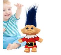 Generico Petites Poupées Troll - Figurines de Noël - Décoratives de Bureau, Décorations de Festives, Personnages Rétro Collection pour Collectionneurs et Adultes