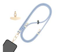 Generico Phone with Adjustable Neck Strap | Comfortable Hands-Free- Universal Phone Lanyard with Anti--Theft Wrist Strap | for Most Smartphone, Travel, Walking, & Outdoor Use