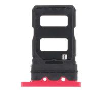 Generico Pièce de rechange compatible avec Asus ROG Phone 6 AI2201 Try tray plateau logement chariot porte carte Dual SIM Card SIM 1 + fente SIM 2 slides lecteur rouge