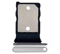 Generico Pièce de rechange compatible avec Google PIXEL 9 PRO XL GGX8B GZC4K GQ57S Chariot plateau de logement porte carte SIM tray SLOT SLITTA Logement (Halez, Gris)