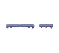 Generico Pièce de rechange compatible avec Motorola Moto Edge 30 Neo XT2245-1 Kit boutons extérieurs latéraux bouton d'allumage Power On Off + bouton de contrôle du volume (Very Peri Purple)