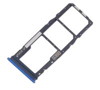 Generico Pièce de rechange compatible avec Motorola Moto G04S XT2421-8 XT2421 Chariot plateau de logement tray porte carte nano Sim1+ SIM 2 + fente slitte logement mémoire micro carte SD (Noir) (bleu)
