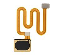 Generico Pièce de rechange compatible avec OPPO A5 2020 / A9 2020 Flat Flex Ribbon Cable Câble connecteur x pour connexion KEY HOME to MAINBOARD FINGERPRINT LECTEUR IMPRONTA CENTRAL (Noir)
