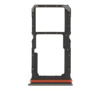 Generico Pièce de rechange compatible avec OPPO A5 PRO 5G CPH2695 Try Tray Plateau pour carte SIM 1 + fente SIM 2 ou luge pour lecteur mémoire Micro SD (Black Brown)