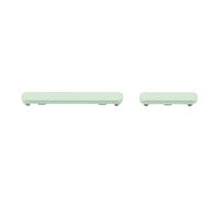 Generico Pièce de rechange compatible avec XIAOMI REDMI NOTE 13 4G 23129RAA4G 23124RA7EO KIT TOUCHES EXTÉRIEURES CLASSAGE POWER ON OFF + Bouton de contrôle du volume (Mint Green)
