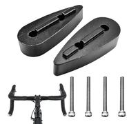 Generico Pièces de rechange pour fixation de vélo en fibre de carbone - Entretoises de fixation pour appuie-vêtements, kit de réparation pour conduite en montagne sur route, outil de cyclisme pour off