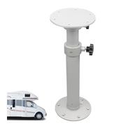 Generico Pied réglable pour table de camping-car | Mécanisme de levage en alliage d'aluminium, base, support ou jambe pour table | pour adultes, famille amis, camper, bateau, yacht extérieur jardin