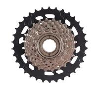 Genérico Pignon d'engrenage fixe : roue à 6/7 vitesses, design en d'aluminium à plusieurs vitesses, construction en métal robuste, fonction de rotation douce, équipement de cyclisme
