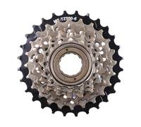 Genérico Pignon d'engrenage fixe : roue à 6/7 vitesses, design en d'aluminium à plusieurs vitesses, construction en métal robuste, fonction de rotation douce, équipement de cyclisme