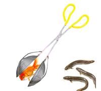 Genérico Pince à pêche - Cuillère robuste en acier inoxydable de 20,87 pouces de long, outils pour attraper en plein air | Crevettes poisson-chat plage lac rivière double passoire Scoop G