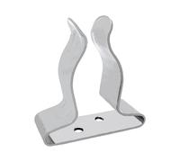 Genérico Pince à ressort en acier inoxydable - Clips de support de haute résistance marine, support en U pour pagaie, poteau, crochet | Accessoires de matériel pour tâches d'atelier,