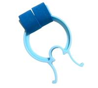 Genérico Pince nasale épistaxis : hémorragie, pince de natation E | Imperméable, suppresseur d'air respiratoire aquatique de 15 g, coussinet de préhension du cartilage en polycarbonate A